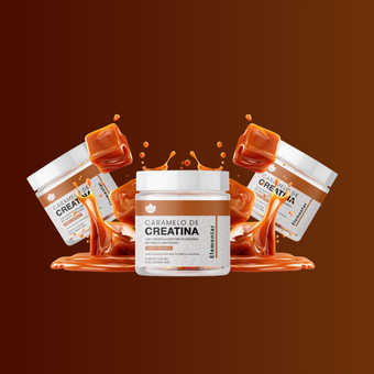 LANÇAMENTO! Caramelo de creatina Elementar
